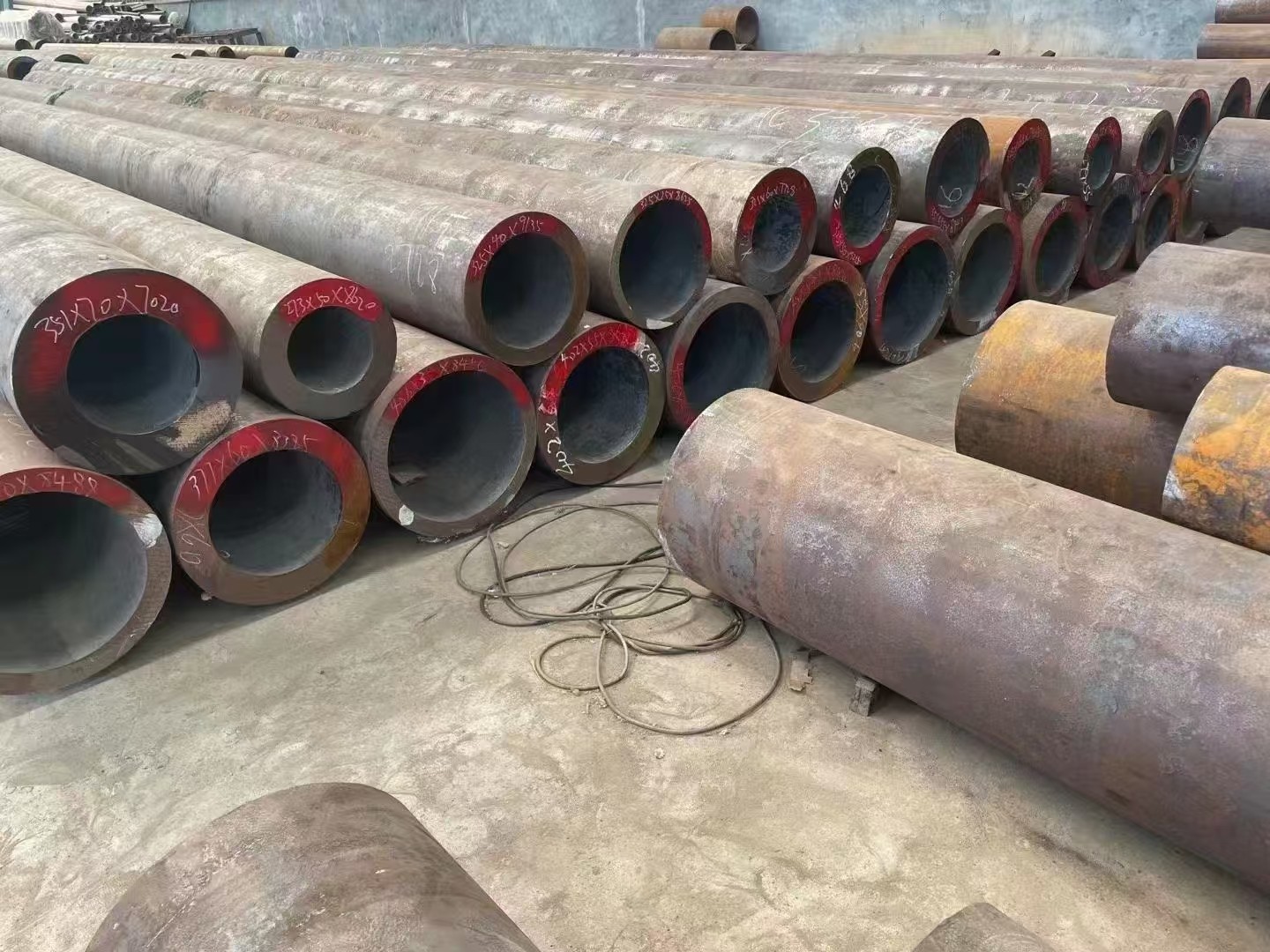 贵阳市无缝钢管切割定尺切割加工Q355D高强度板材 - 排名